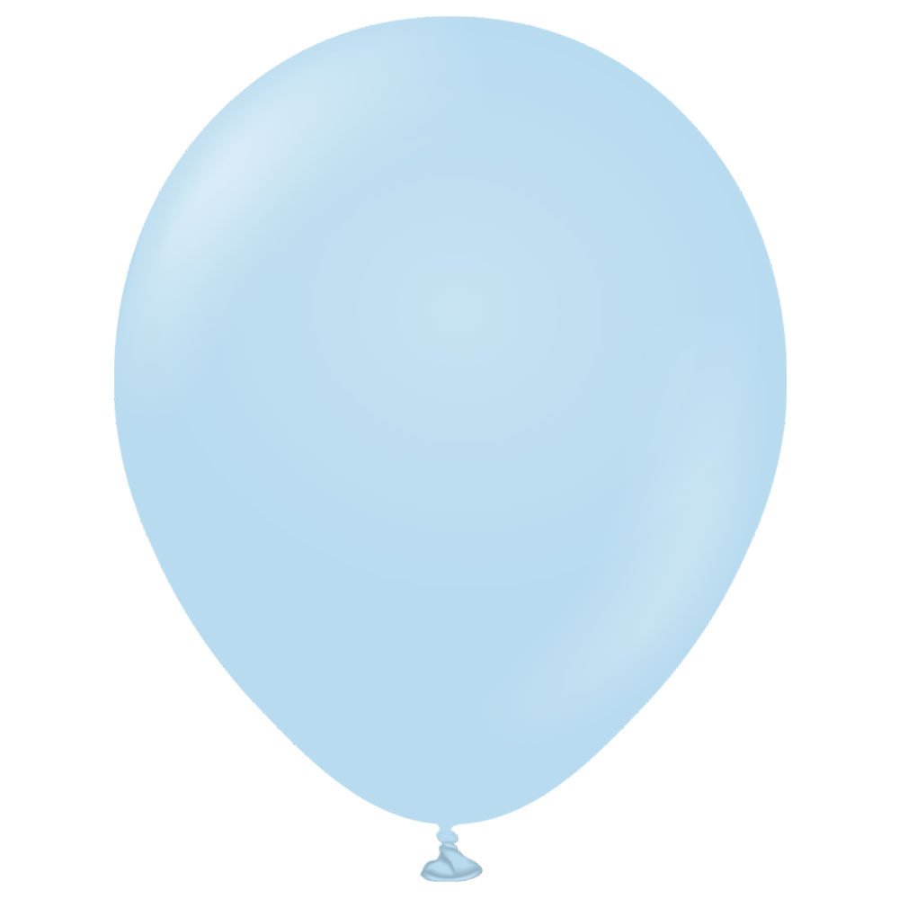 Läs mer om Premium Latexballonger Macaron Blue