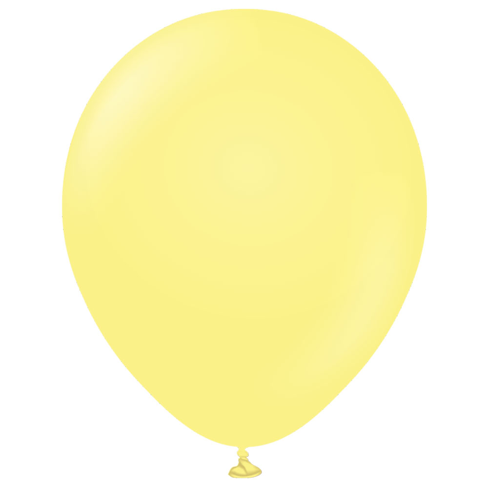 Läs mer om Premium Latexballonger Macaron Yellow