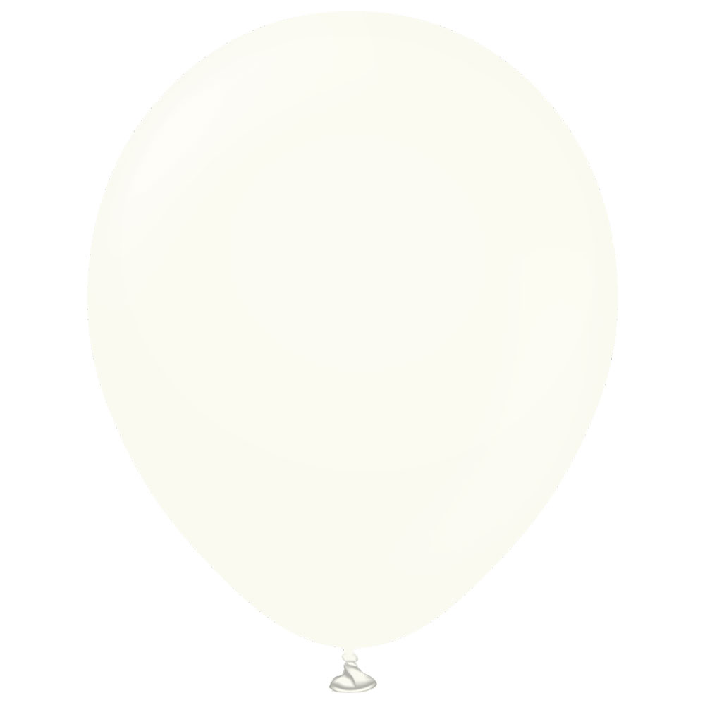 Läs mer om Premium Latexballonger Retro White