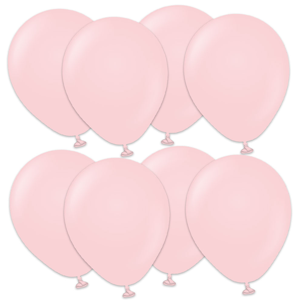 Läs mer om Premium Små Latexballonger Macaron Pink