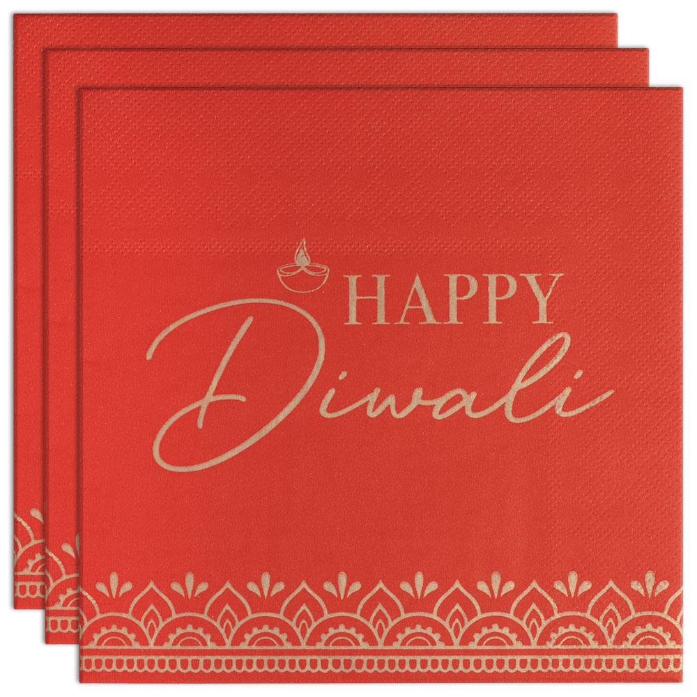 Servetter Happy Diwali 16-Pack