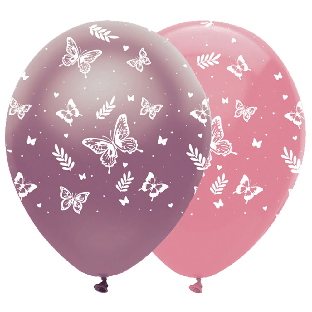 Läs mer om Shimmering Butterfly Ballonger