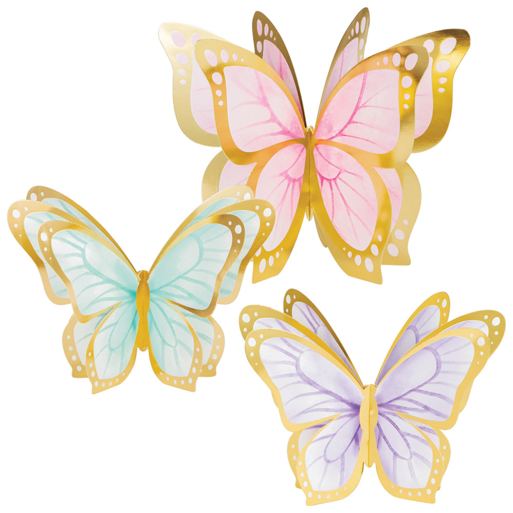 Läs mer om Shimmering Butterfly Bordsdekorationer