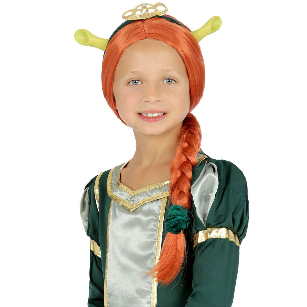 Läs mer om Shrek Prinsessan Fiona Peruk Barn