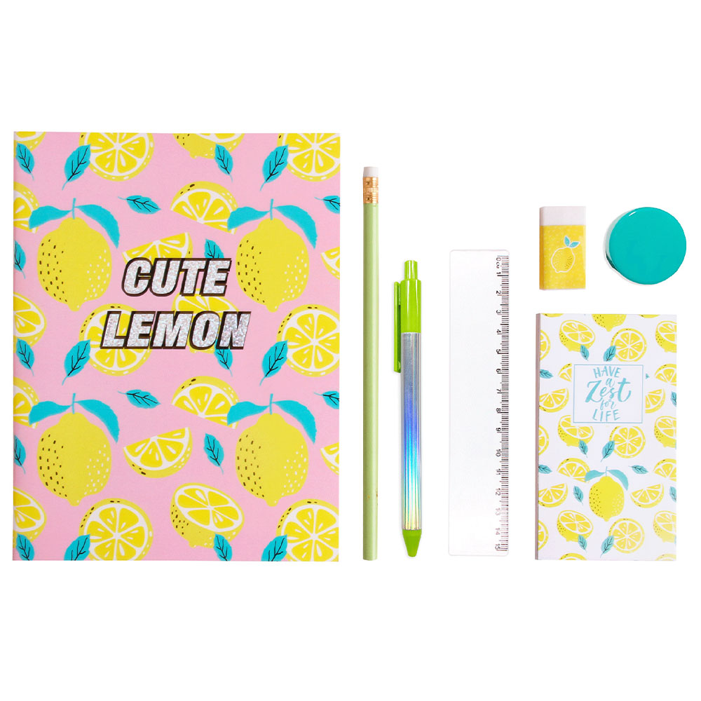 Läs mer om Skrivset Cute Lemon