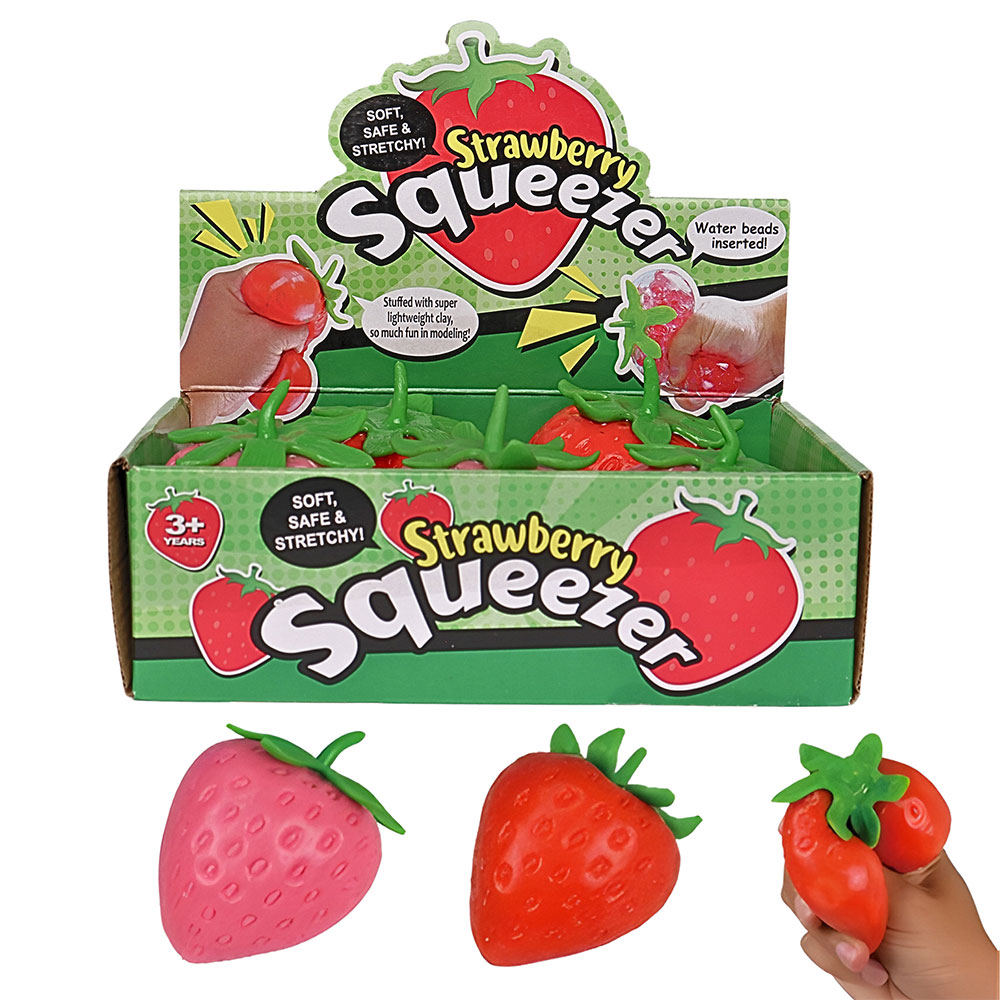 Squeeze Jordgubbe