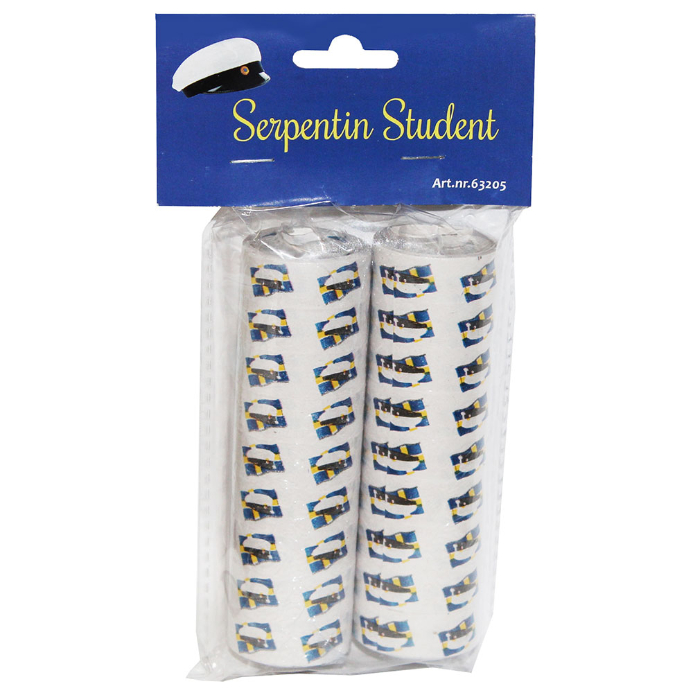 Läs mer om Student Serpentin 2-pack