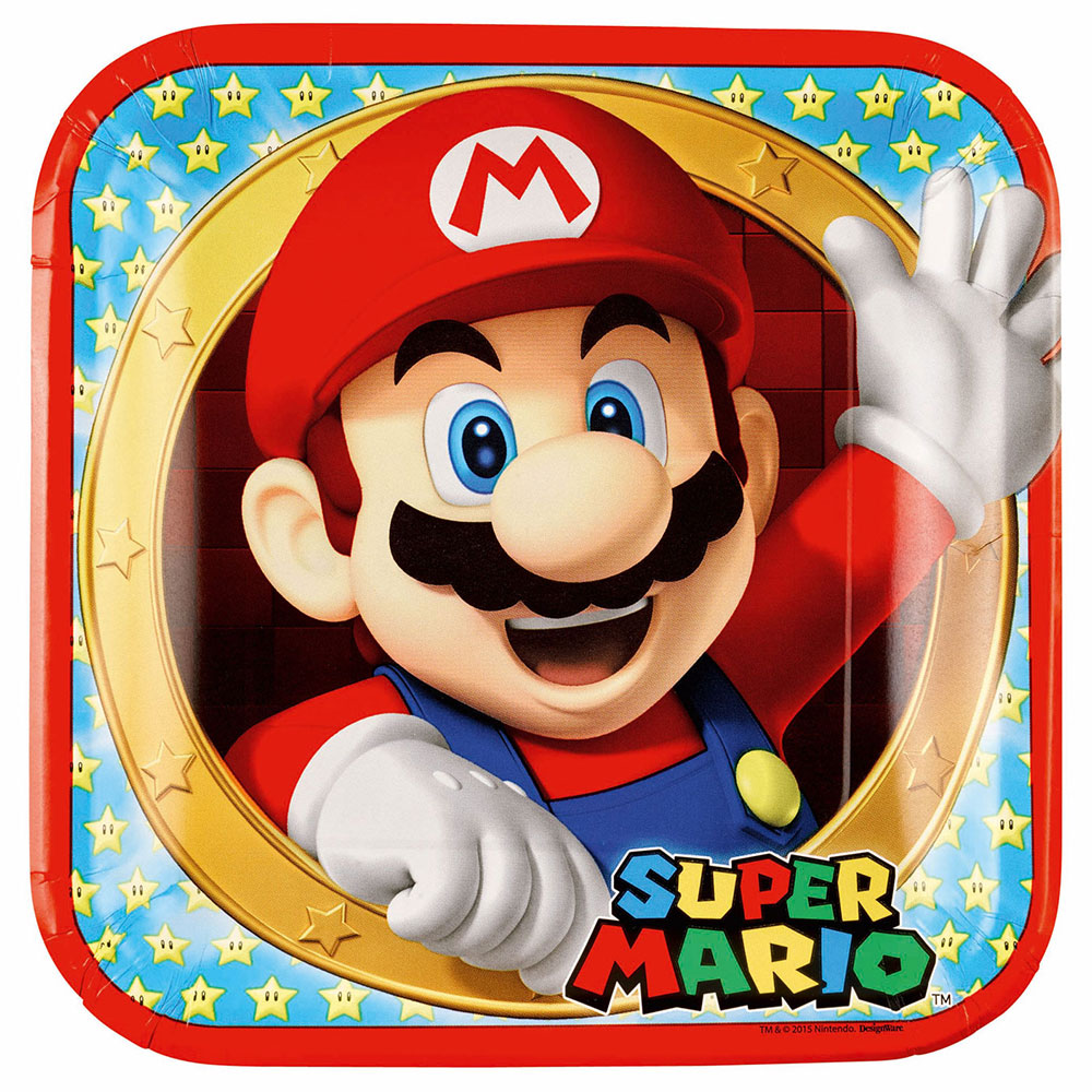 Läs mer om Super Mario Papperstallrikar