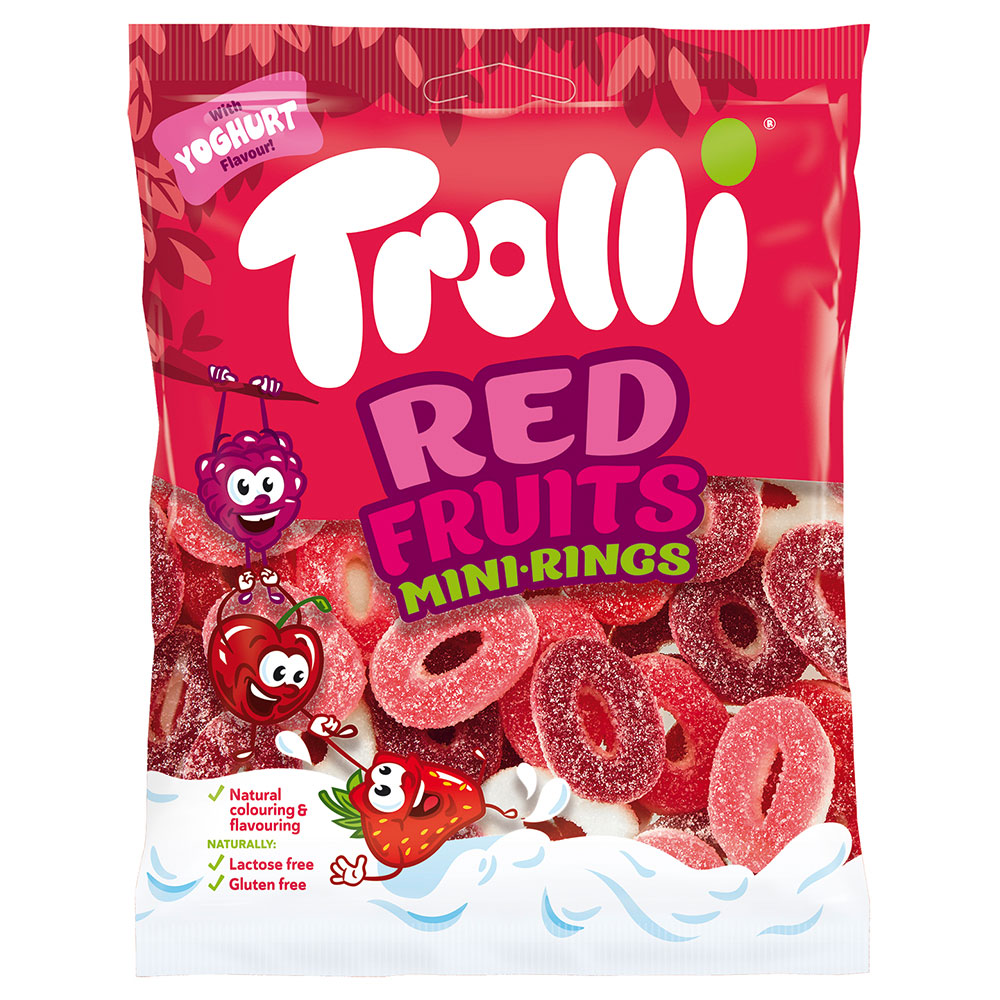 Trolli Red Fruits Minirings