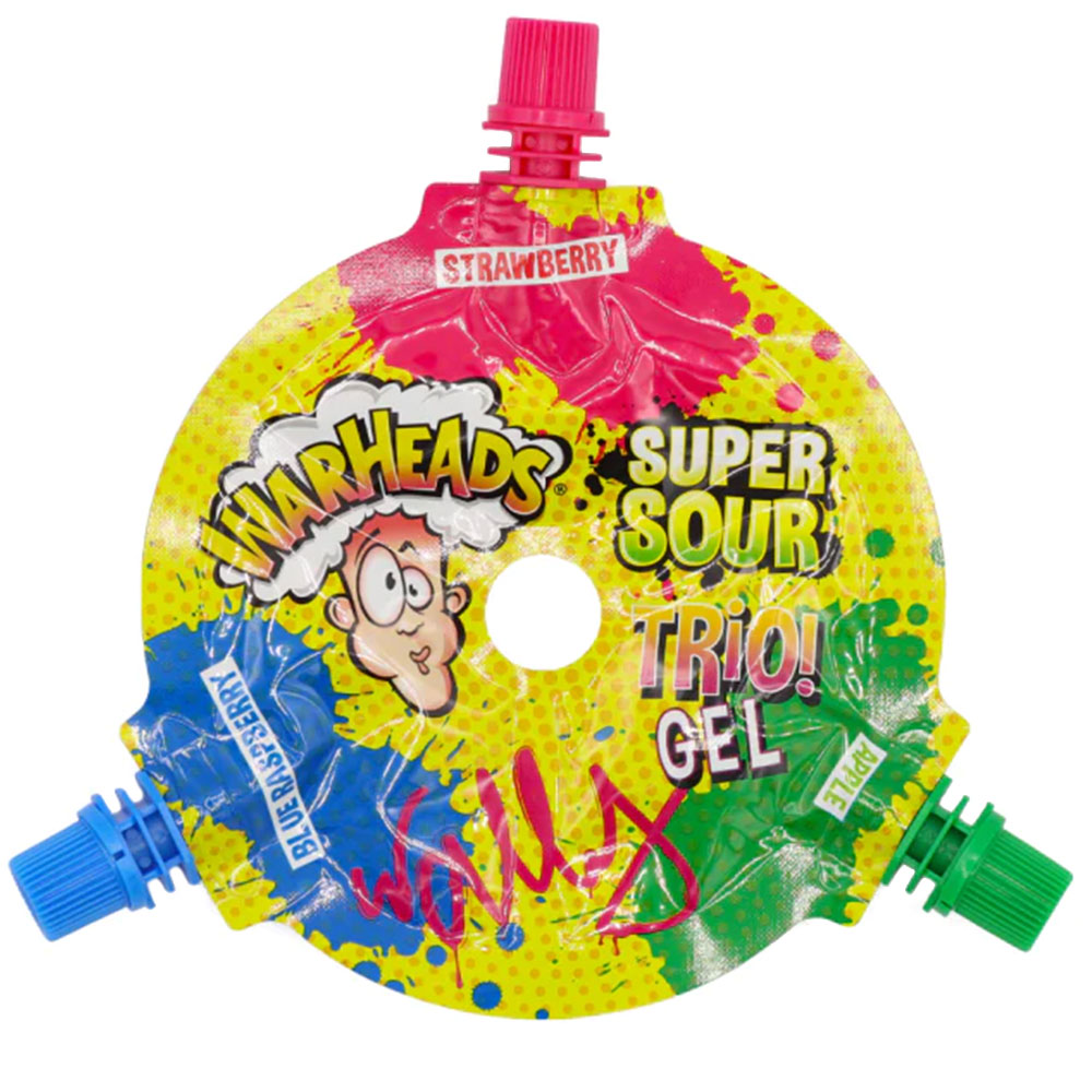 Warheads Trio Gel Godis