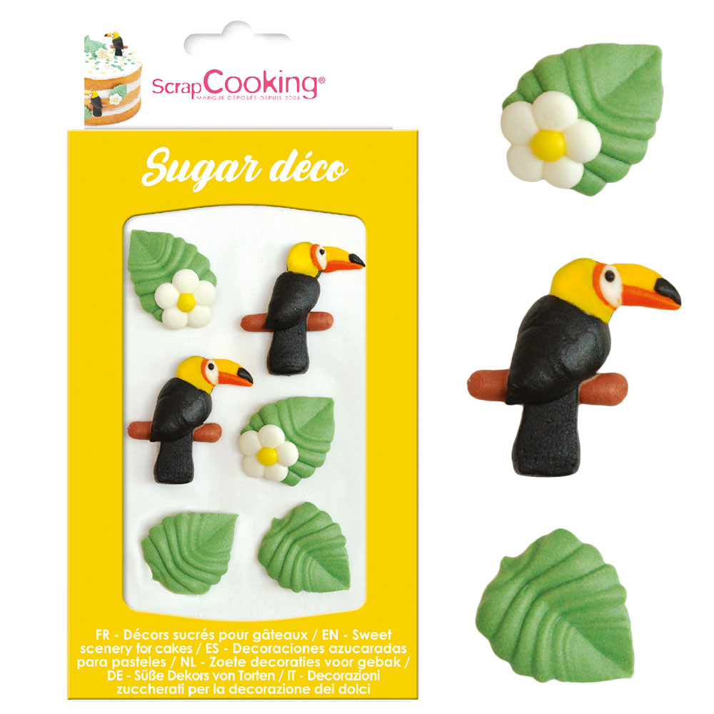 Tropical Sockerdekoration