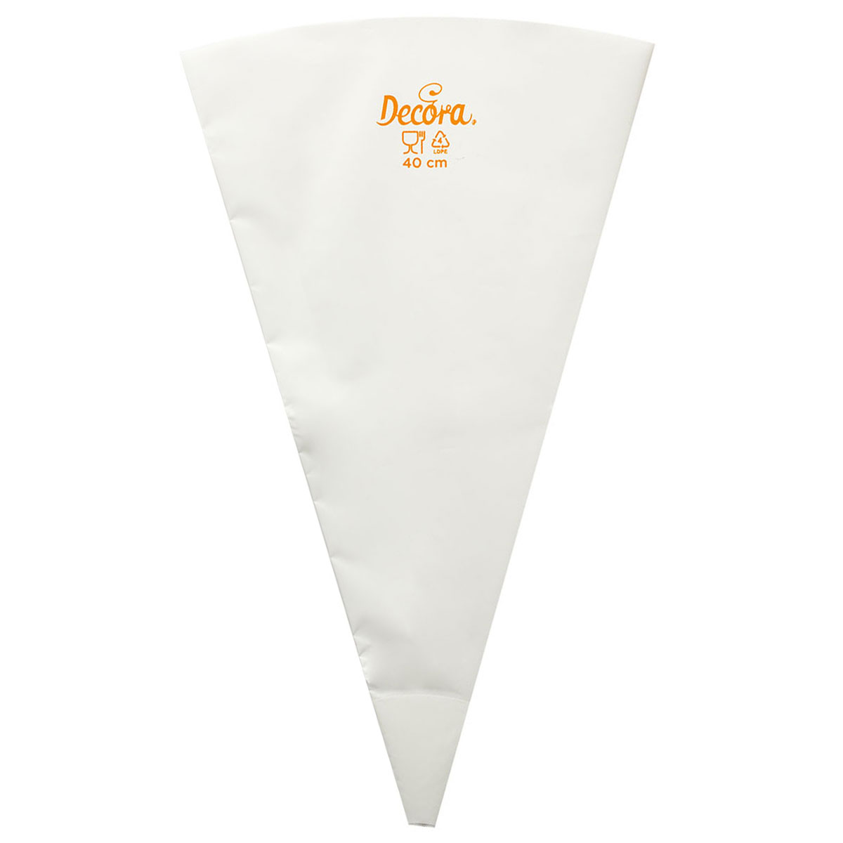 Återanvändbar Spritspåse Vit 40 cm