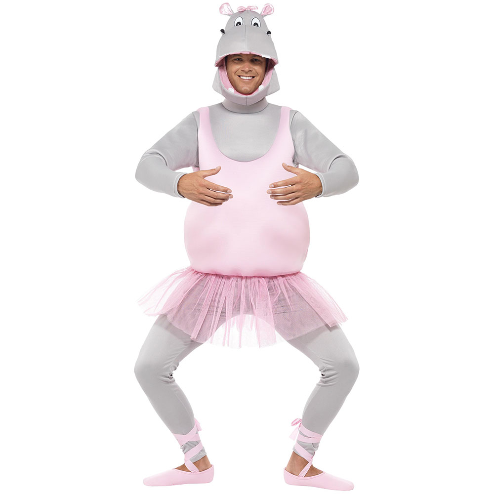 Ballerina Flodhäst Maskeraddräkt | Maskerad - Maskeradkläder - Djurdräkter | Maskeradspecialisten