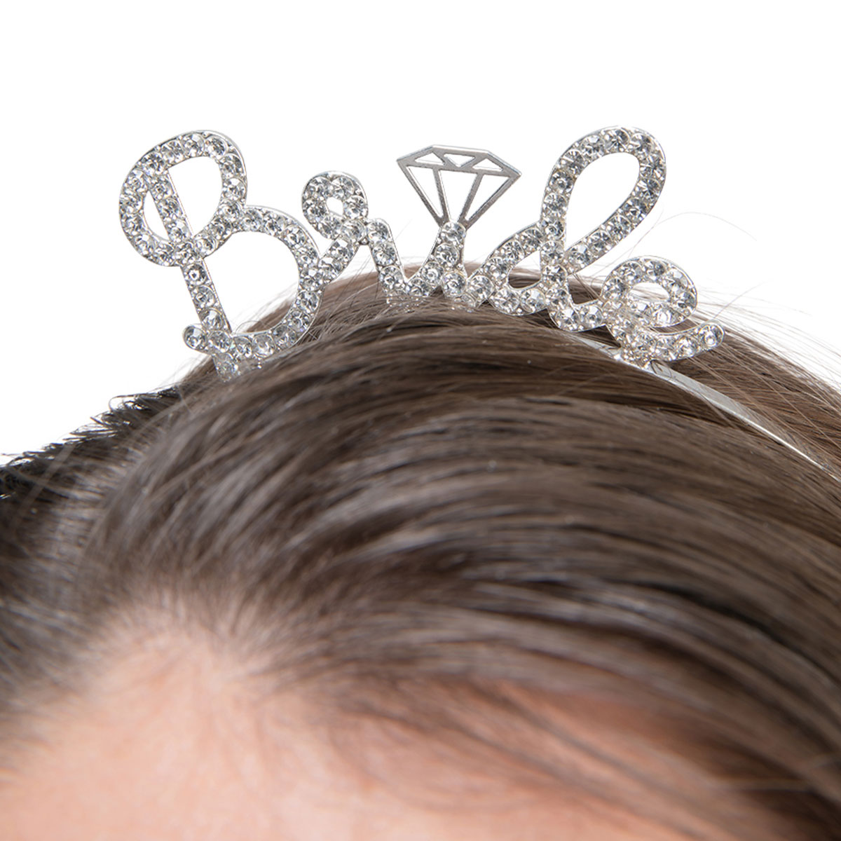 Bride Diadem Silver | Högtider - Fler Högtider - Möhippa - Möhippa Utklädnad | Party Outlet