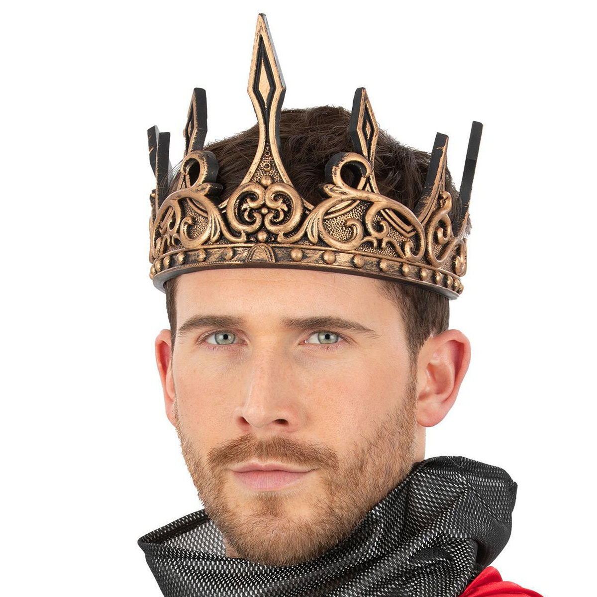 Bronsfärgad Krona | Maskerad - Maskeradteman - Medeltids Maskerad | Party Outlet
