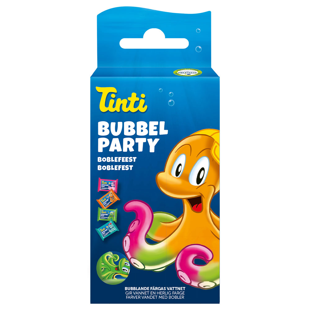 Bubbelparty 4-pack
