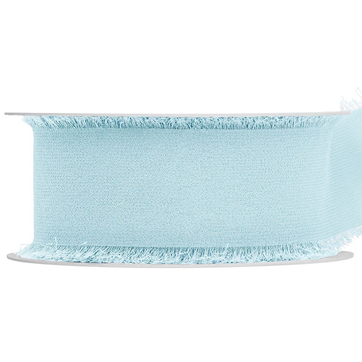 Chiffongband Ljus Himmelsblå 40 mm | Festartiklar - Dekoration - Band & Snören | Maskeradspecialisten