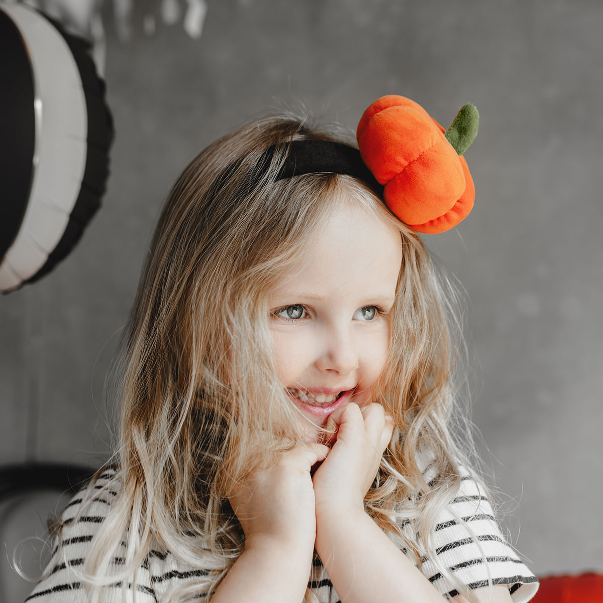 Diadem med Pumpa | Högtider - Halloween - Halloween kostymer - Pumpa Maskerad | Maskeradspecialisten