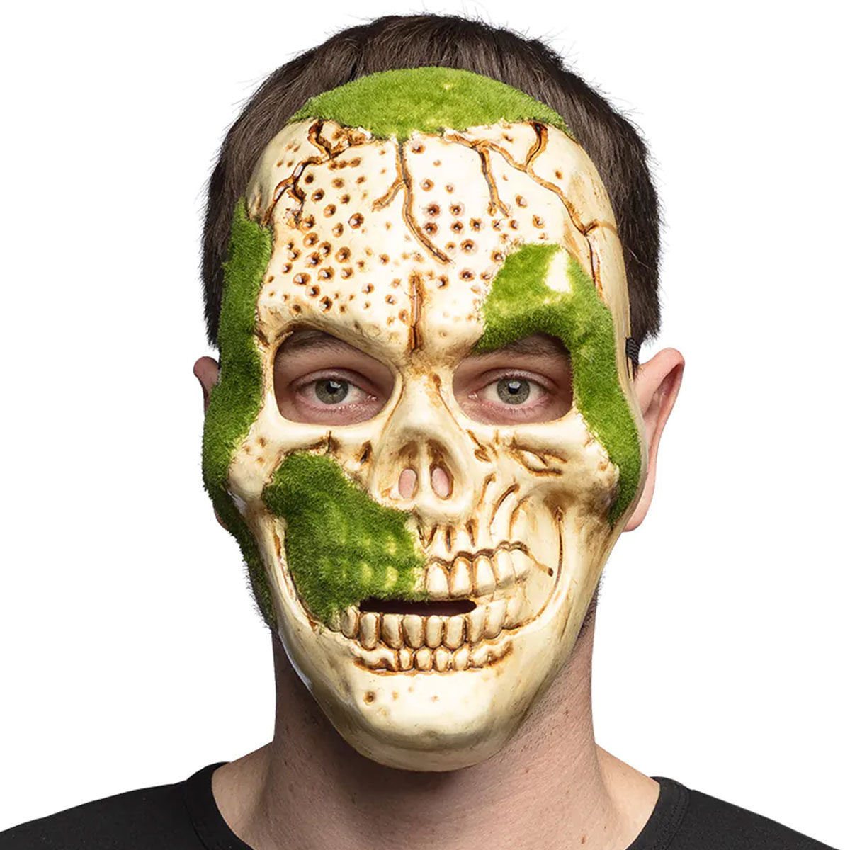 Dödskalle Mask Natur | Högtider - Halloween - Halloween kostymer - Skelett maskerad | Party Outlet