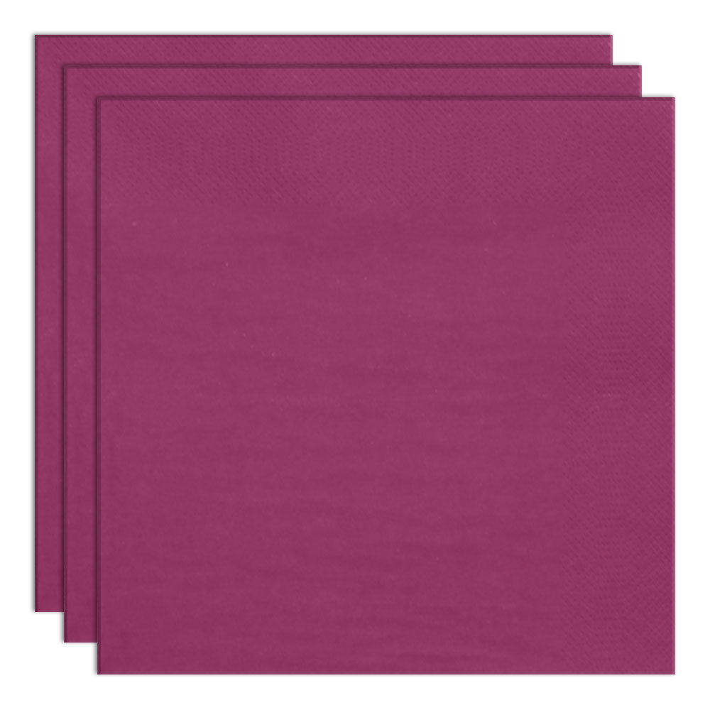 Engångsservetter Lila 24 cm 20-pack