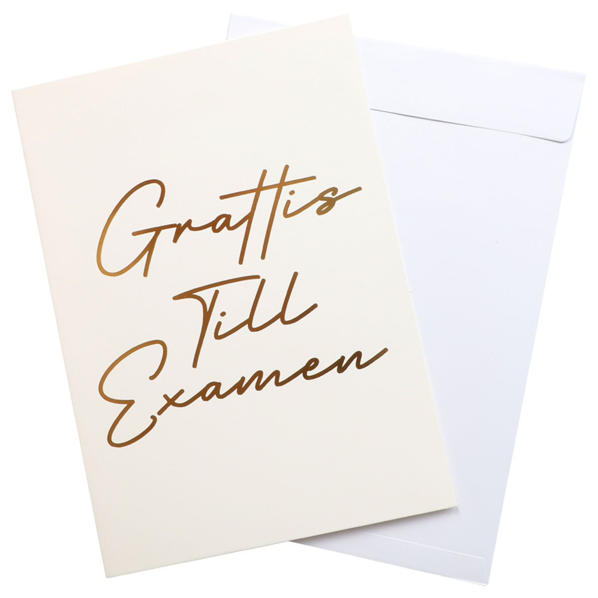 Examen Grattiskort med Kuvert A4