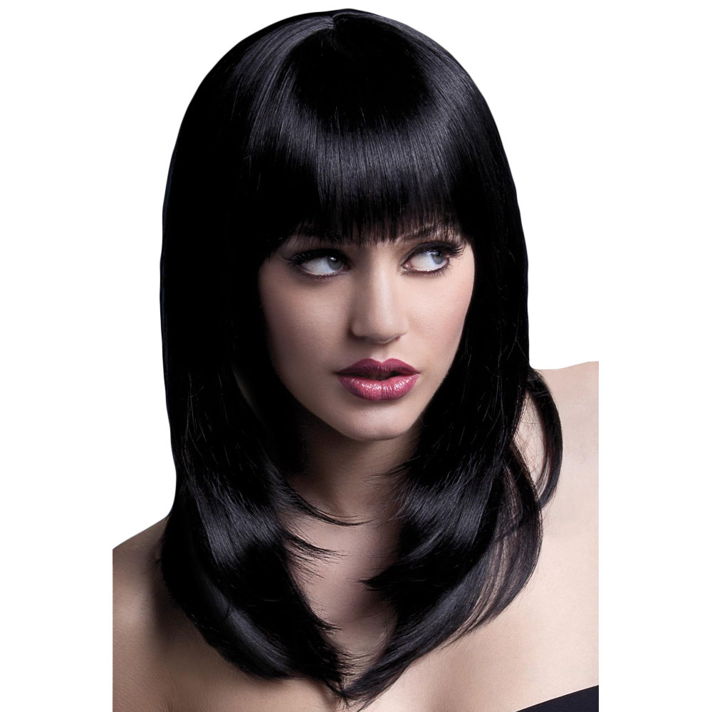 Fever Tanja Peruk Svart | Högtider - Halloween - Halloween kostymer - Häxa Maskerad | Maskeradspecialisten