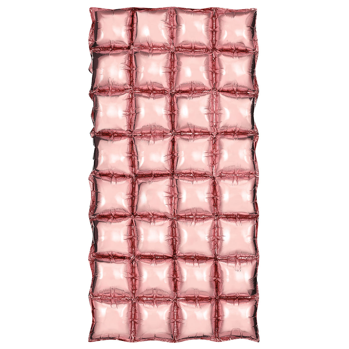Folie Ballongvägg Roséguld