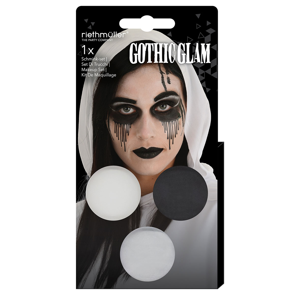 Gotisk Glamour Sminkset | Högtider - Halloween - Halloween kostymer - Spöke Maskerad | Party Outlet