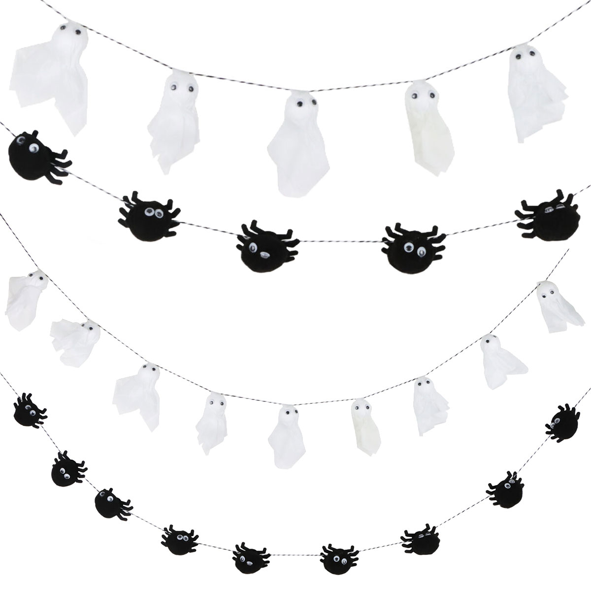 Halloween Figurer Girlang | Högtider - Halloween - Halloween dekoration | Party Outlet