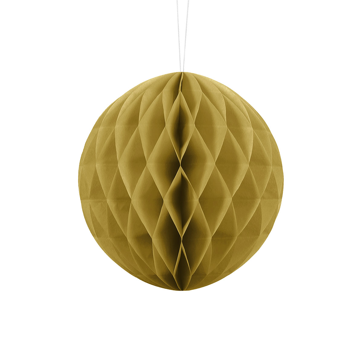 Hängande Honeycomb Guld 20 cm | Högtider - Bröllop - Bröllopsdekorationer | Party Outlet