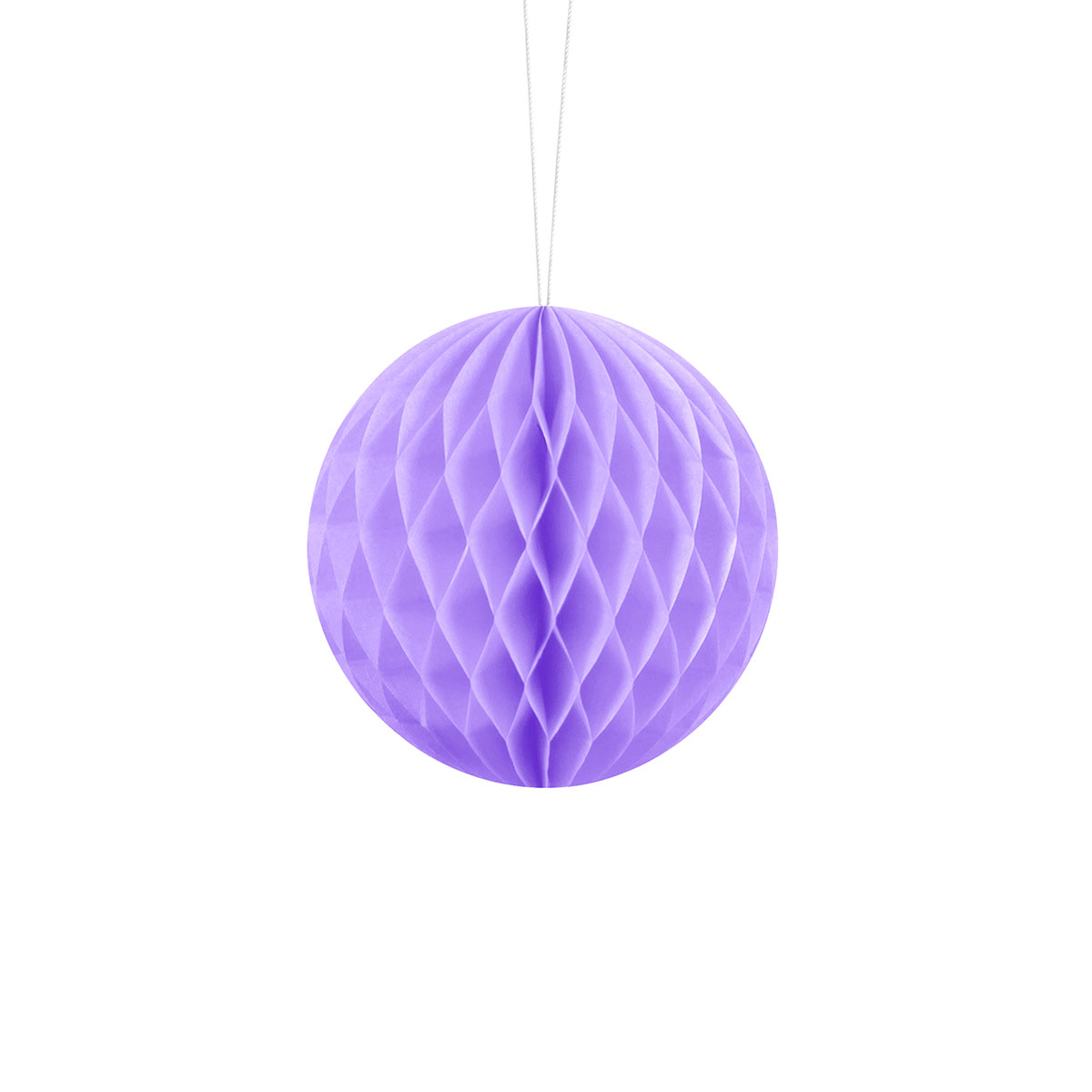 Hängande Honeycomb Lila 10 cm | Högtider - Halloween - Halloween dekoration | Maskeradspecialisten
