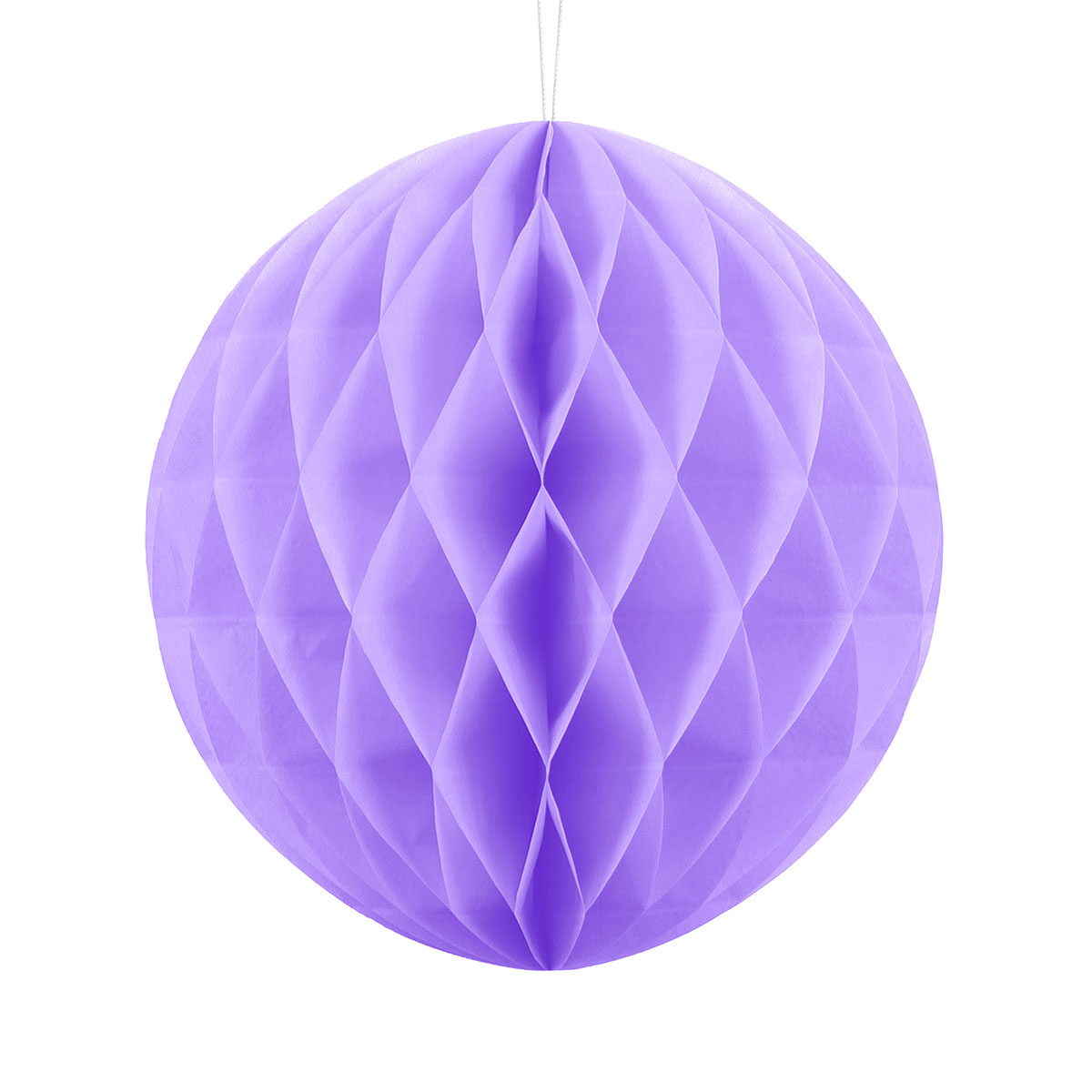 Hängande Honeycomb Lila 30 cm | Högtider - Halloween - Halloween dekoration | Maskeradspecialisten