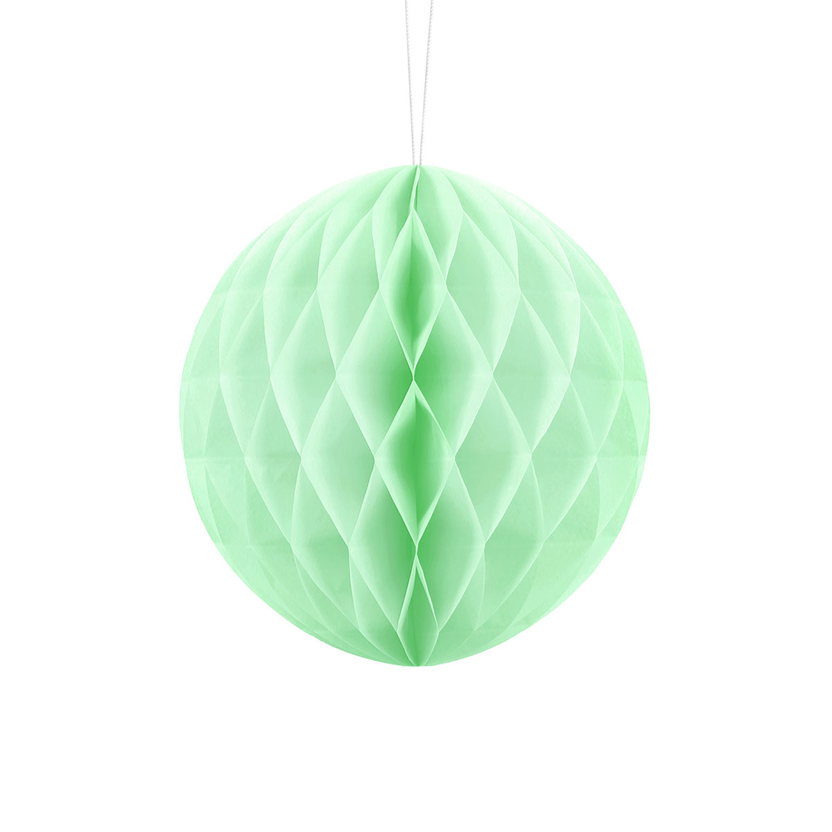 Hängande Honeycomb Pistagegrön 20 cm | Högtider - Fler Högtider - st patricks day | Party Outlet