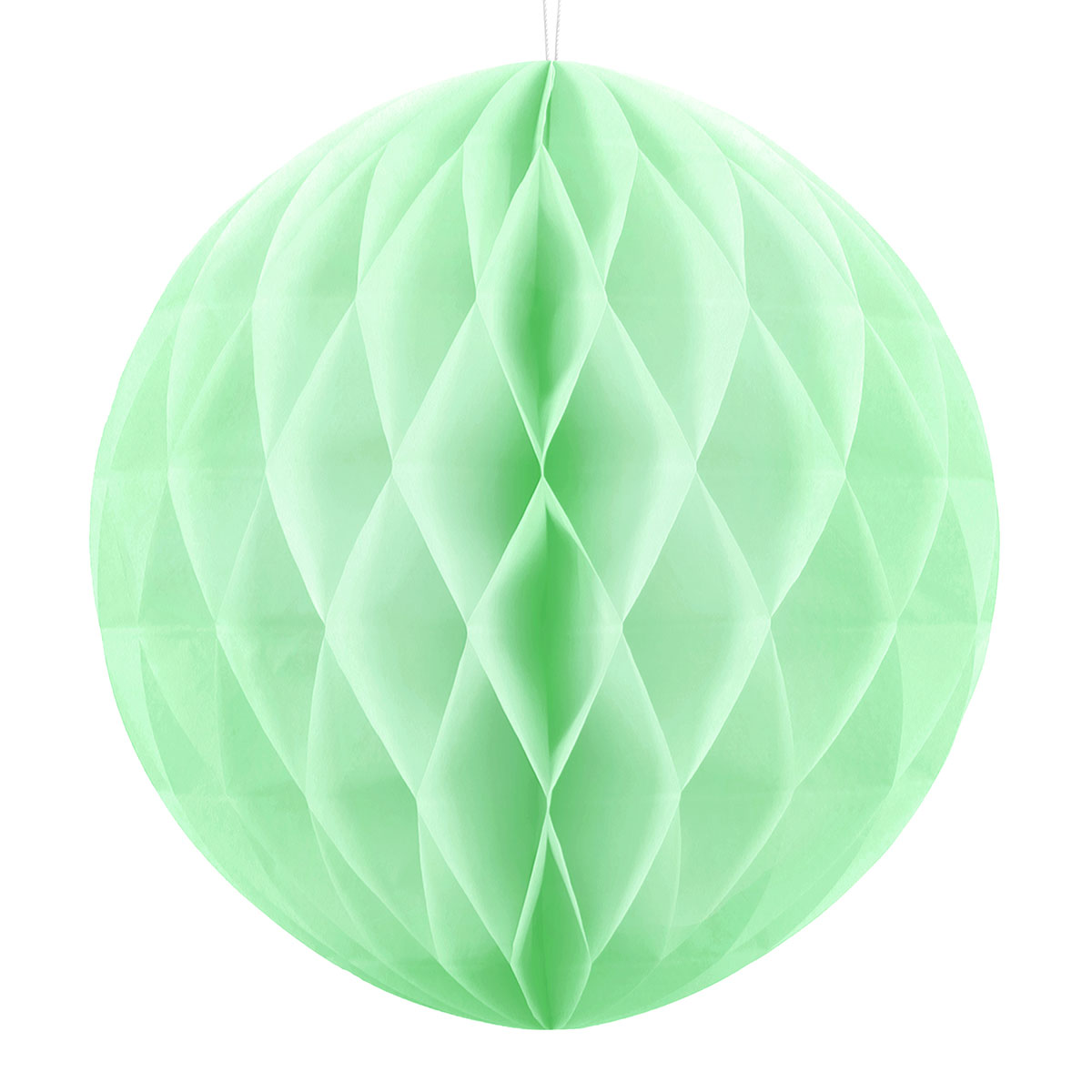 Hängande Honeycomb Pistagegrön 40 cm | Högtider - Fler Högtider - st patricks day | Party Outlet