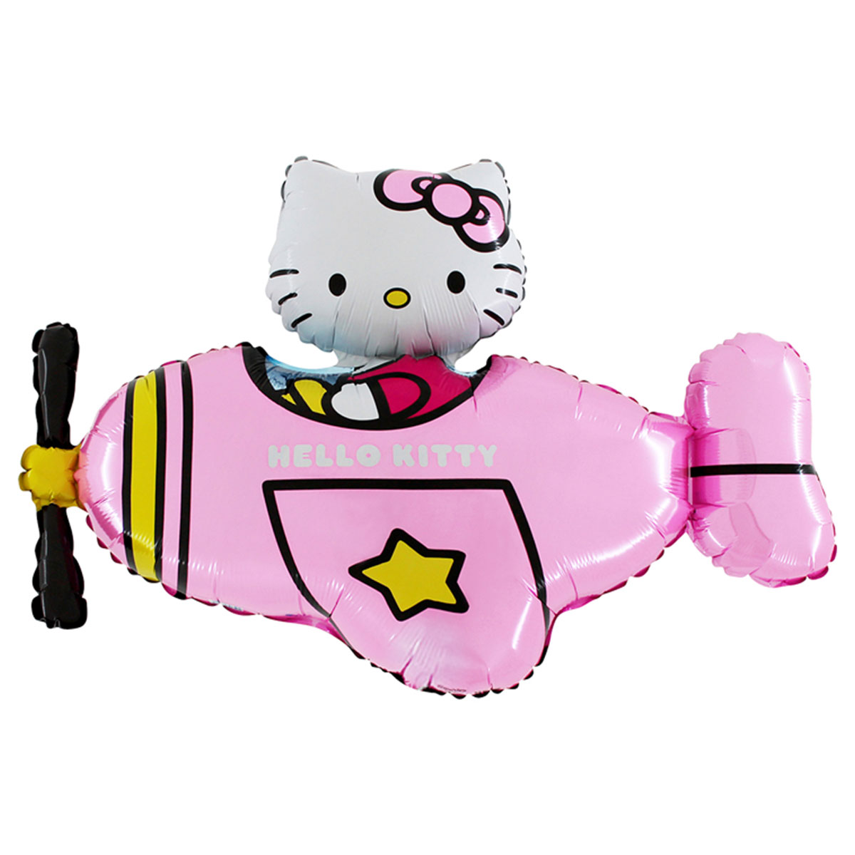 Hello Kitty Flygplan Folieballong | Festartiklar - Ballonger - Folieballonger | Party Outlet