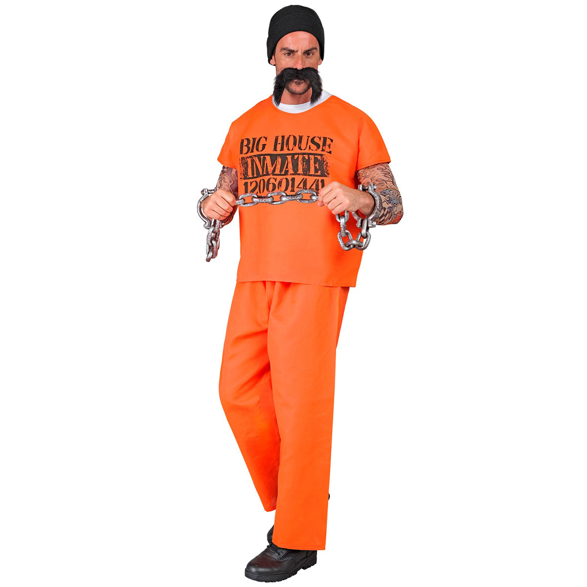 Inmate Maskeraddräkt | Maskerad - Maskeradkläder - Tjuv- & polisdräkter | Party Outlet
