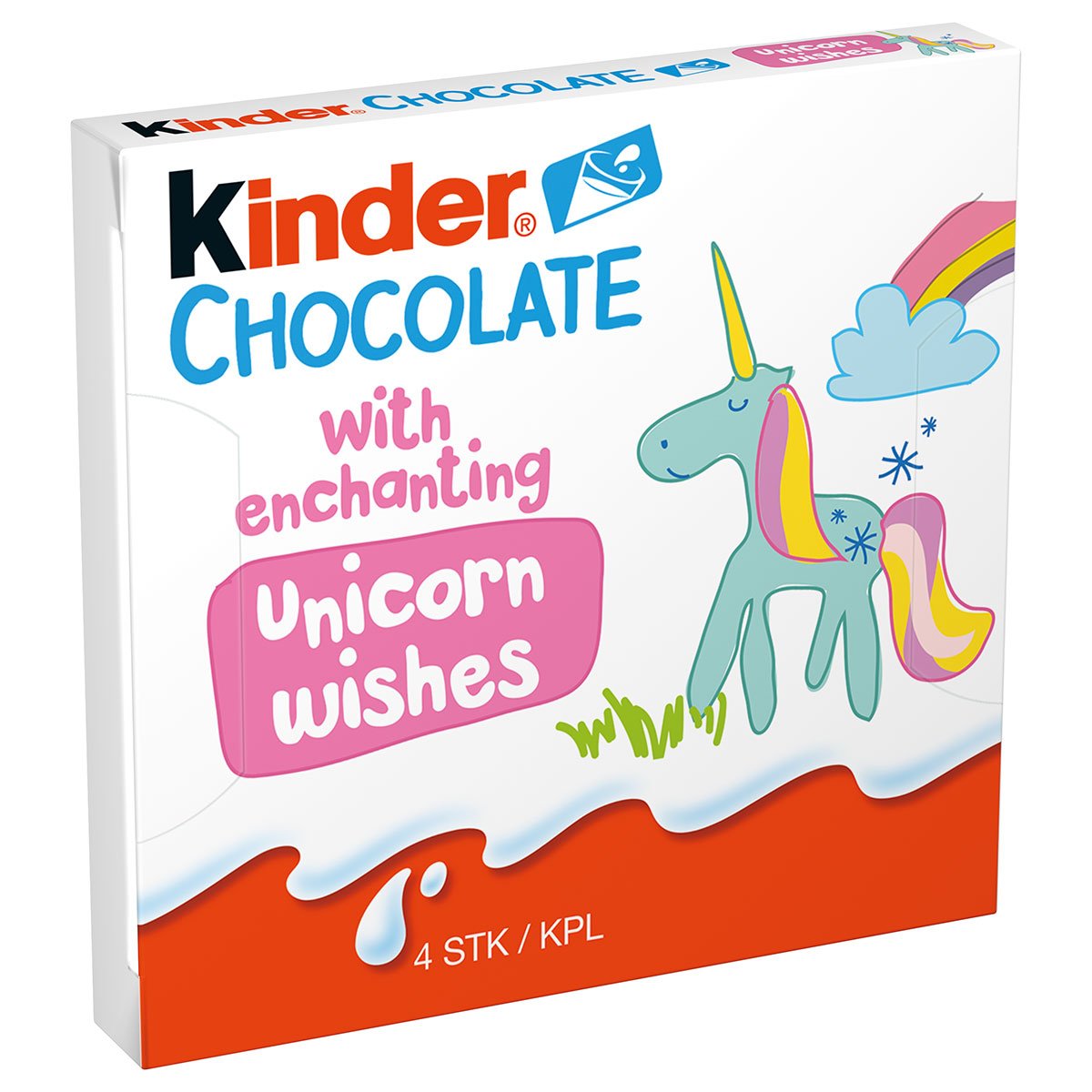 Kinder Chokladkakor 50g 4-pack
