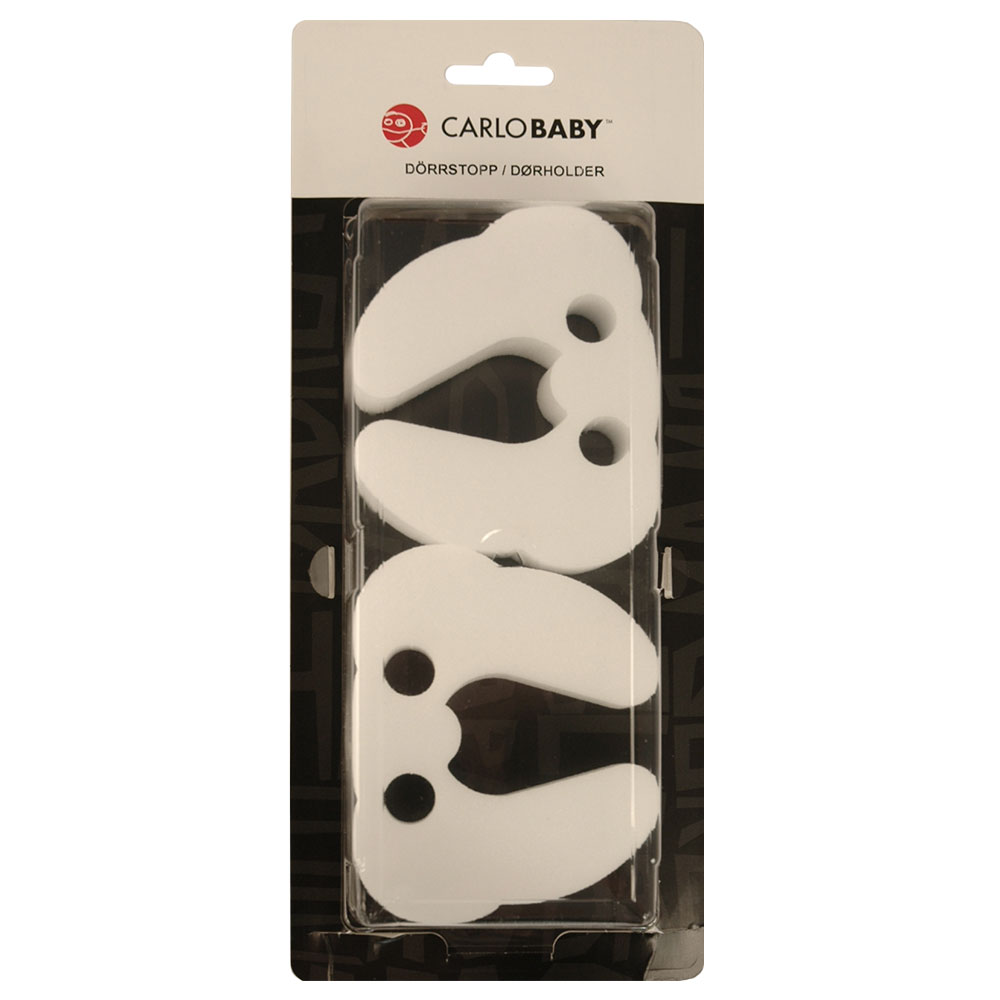 Klämskydd Vit 2-pack