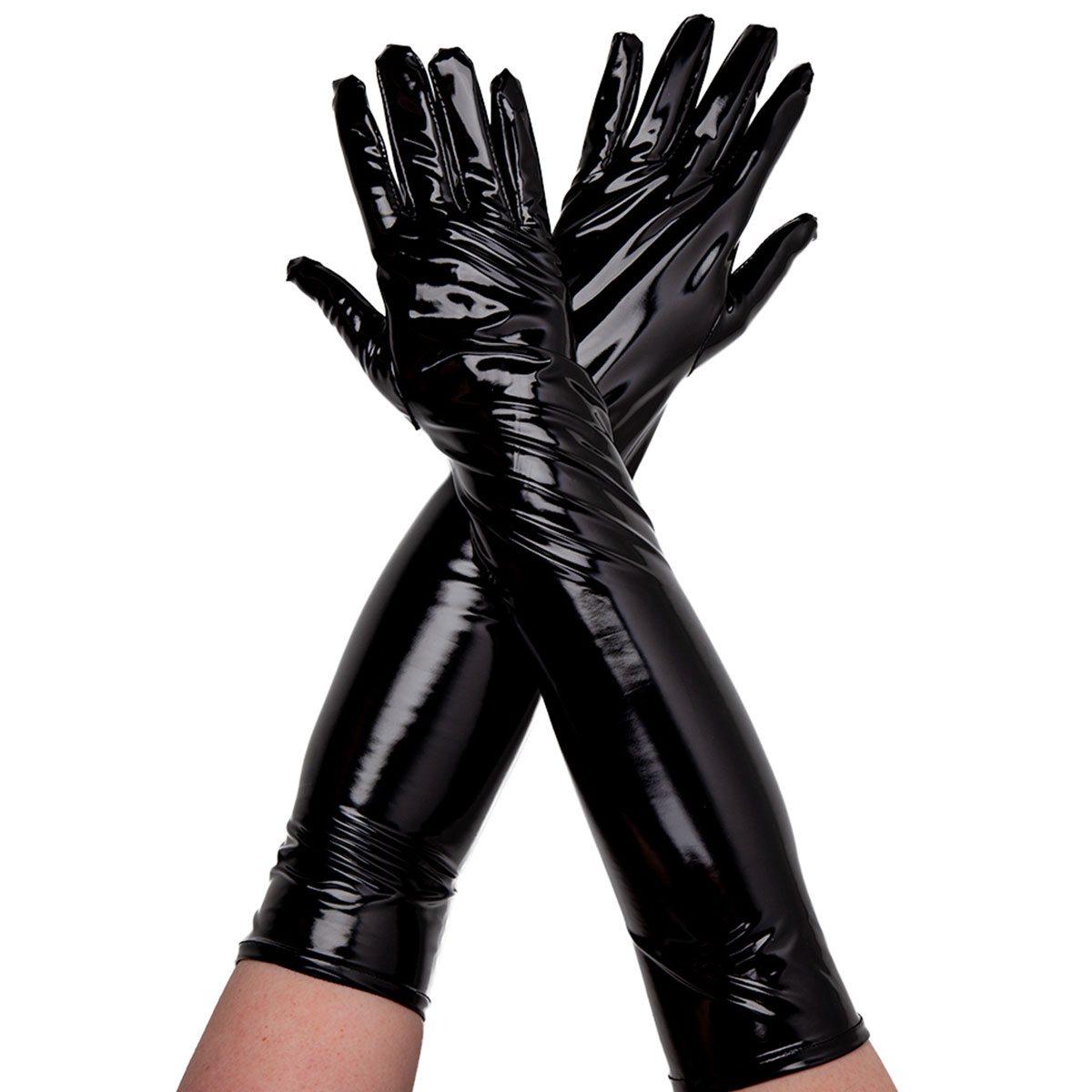 Långa Handskar Svart | Maskerad - Maskeradteman - 20-tals Maskerad | Party Outlet
