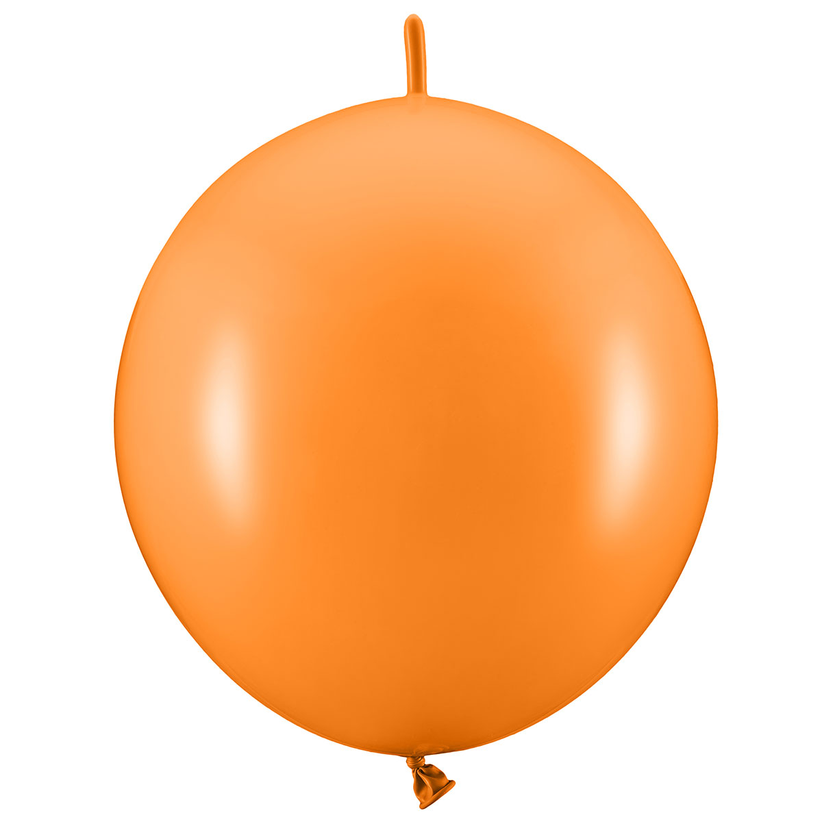 Länkande Ballonger Mandarin Orange Pastell 20-pack