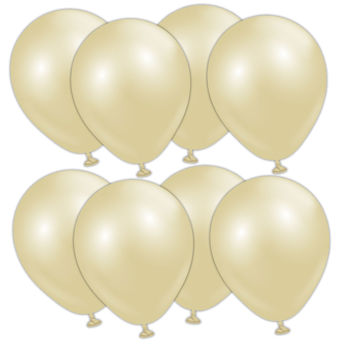 Latexballonger Antikguld 13 cm | Festartiklar - Ballonger - Miniballonger | Party Outlet