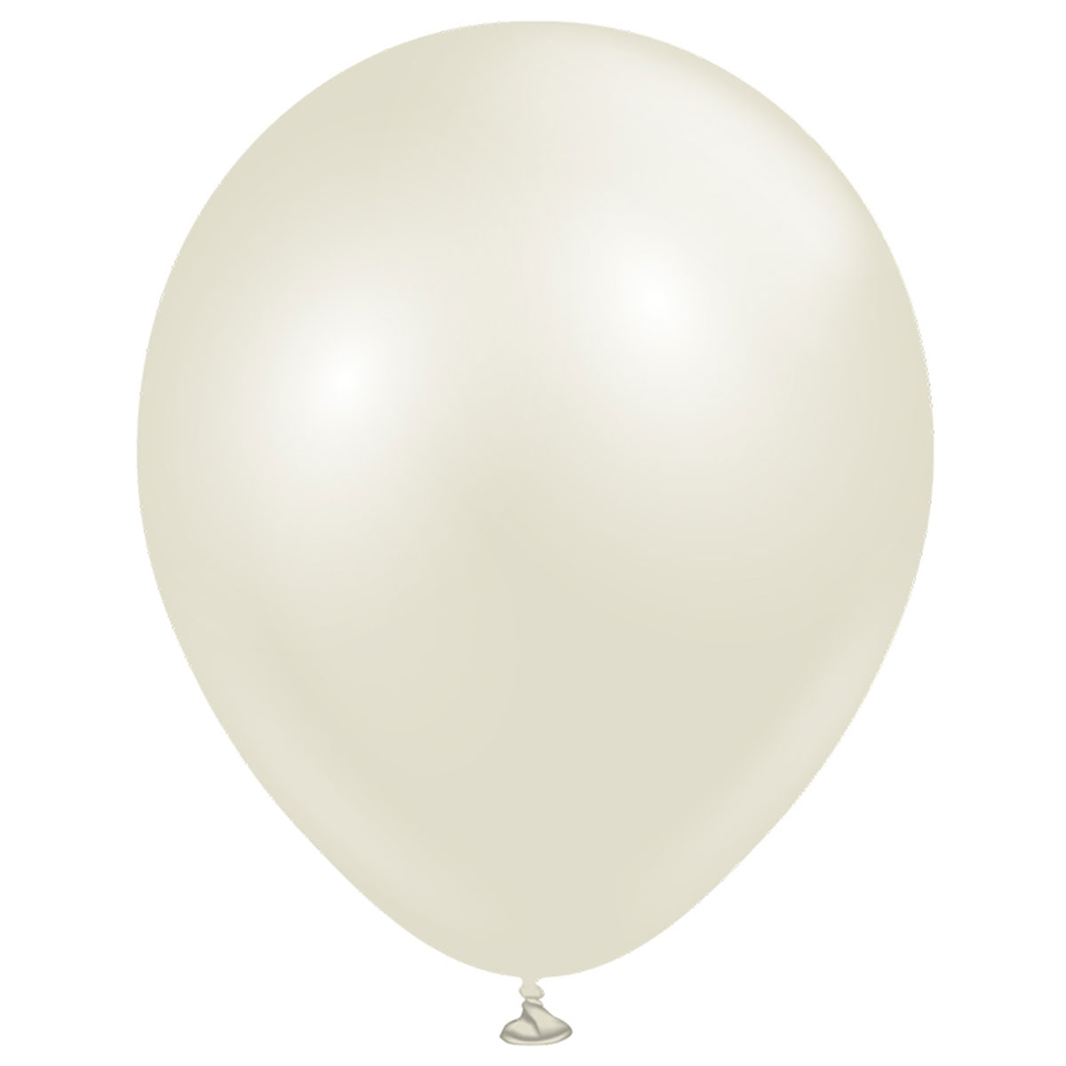Latexballonger Elfenbensvit 30 cm | Festartiklar - Ballonger - Latexballonger | Party Outlet