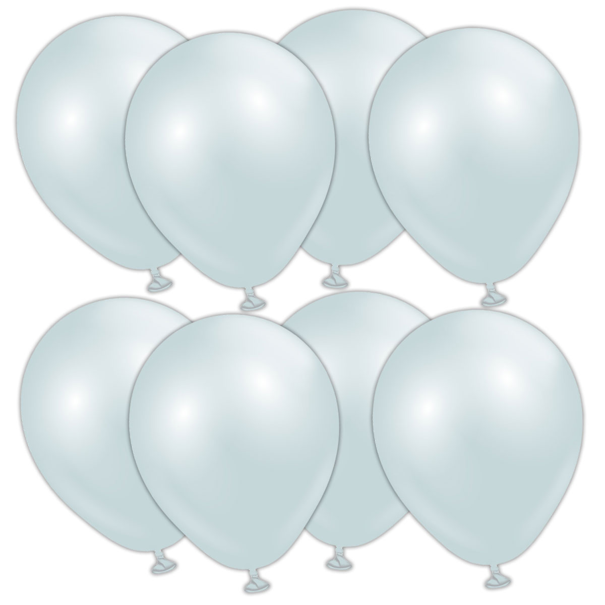 Latexballonger Isblå 13 cm | Festartiklar - Ballonger - Miniballonger | Party Outlet