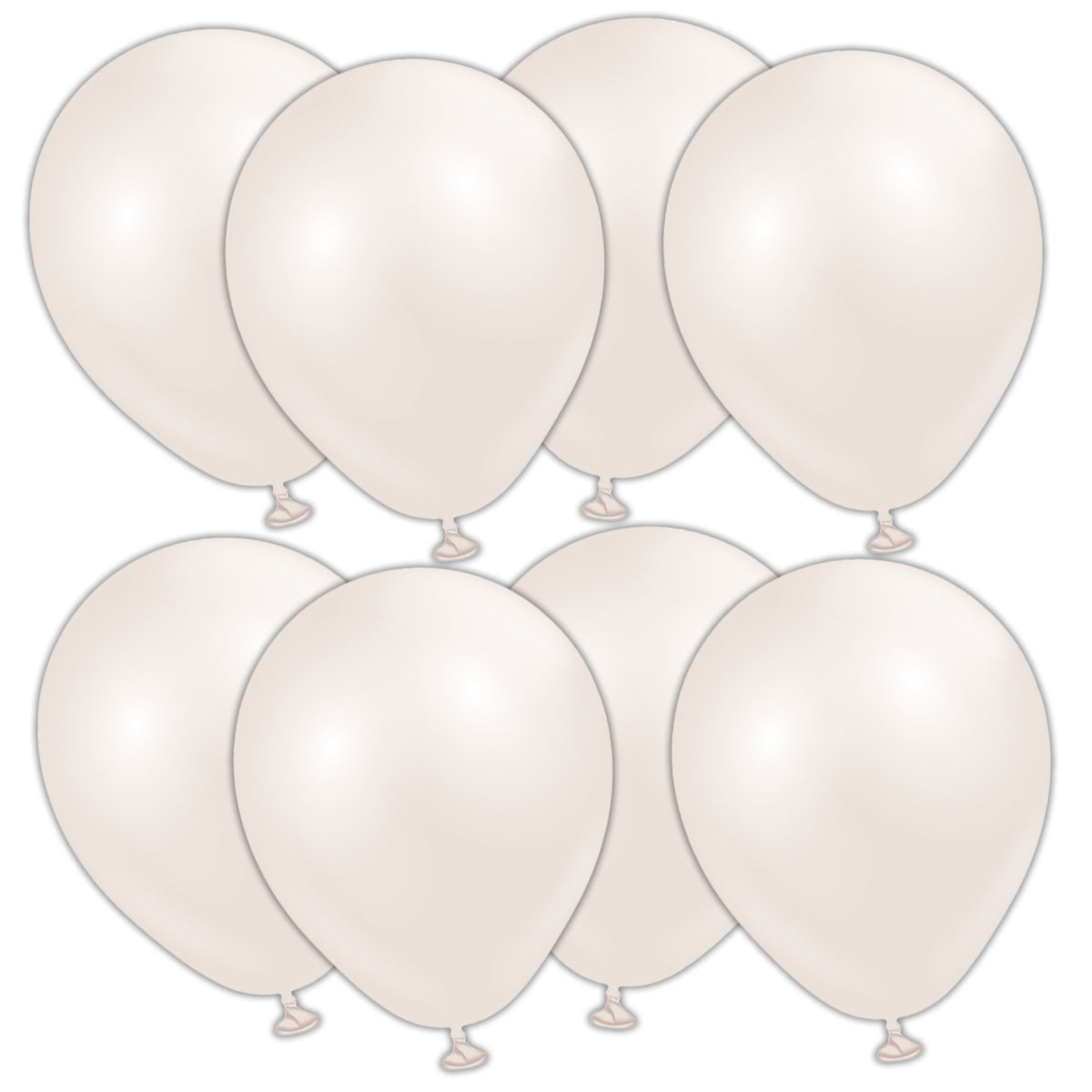 Latexballonger Krämbeige 13 cm | Festartiklar - Ballonger - Miniballonger | Party Outlet