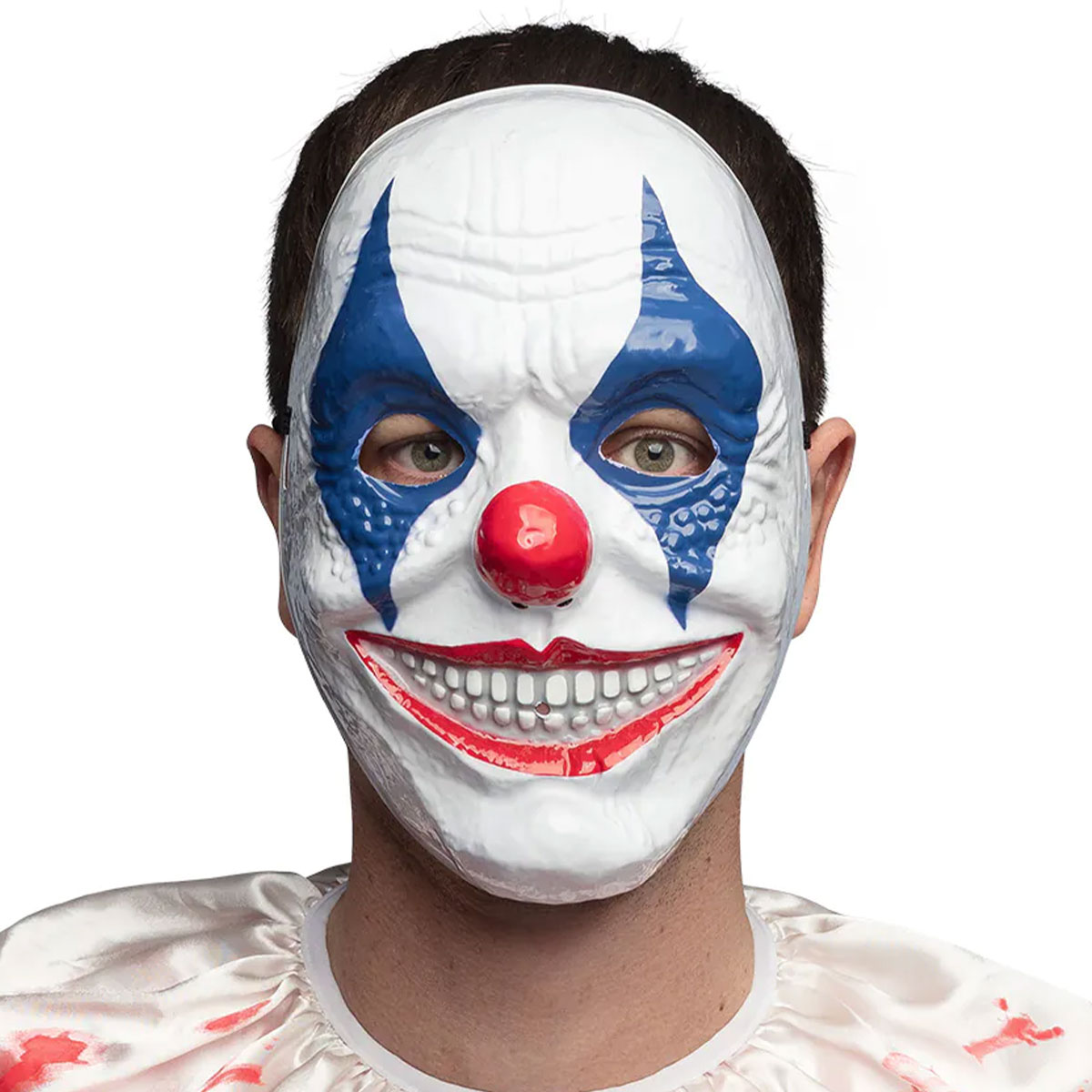 Leende Clownmask | Högtider - Halloween - Halloween kostymer - Clown maskerad | Party Outlet