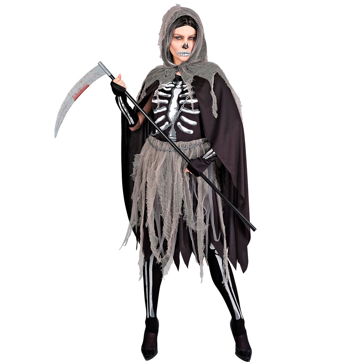Liemannen Maskeraddräkt med Skelett Dam | Högtider - Halloween - Halloween kostymer - Skelett maskerad - Skelettdräkter | Party Outlet