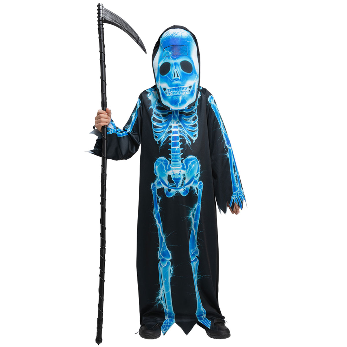 Liemannen Skelett Dräkt Barn | Högtider - Halloween - Halloween kostymer - Skelett maskerad - Skelettdräkter | Party Outlet