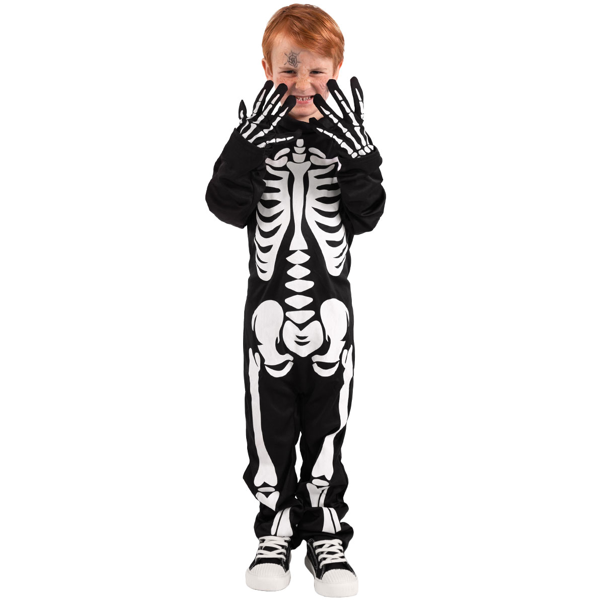 Little Skeleton Maskeraddräkt Barn 116-128 cm