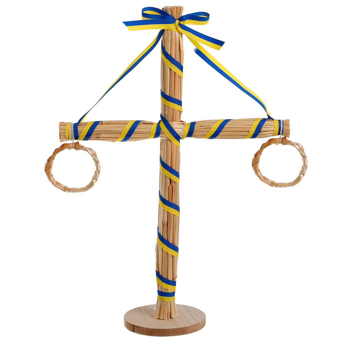 Midsommarstång i Halm 32 cm | Högtider - Midsommar - Midsommardukning | Party Outlet