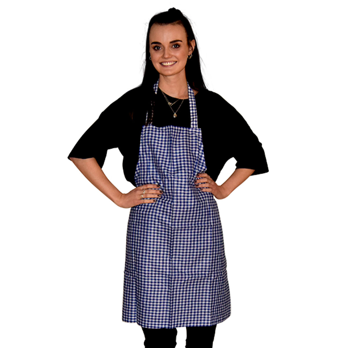 Oktoberfest Förkläde Blå/Vit | Högtider - Oktoberfest - Oktoberfest Kläder | Maskeradspecialisten